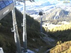 Archiv Foto Webcam Jenner - Blick ins Tal Gondelstation 15:00