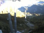 Archiv Foto Webcam Jenner - Blick ins Tal Gondelstation 08:00