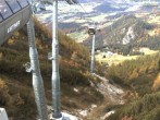 Archiv Foto Webcam Jenner - Blick ins Tal Gondelstation 13:00