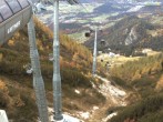 Archiv Foto Webcam Jenner - Blick ins Tal Gondelstation 15:00