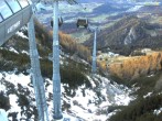 Archiv Foto Webcam Jenner - Blick ins Tal Gondelstation 15:00