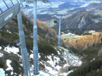 Archiv Foto Webcam Jenner - Blick ins Tal Gondelstation 15:00
