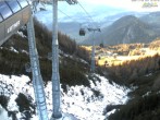 Archiv Foto Webcam Jenner - Blick ins Tal Gondelstation 14:00