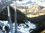 Archiv Foto Webcam Jenner - Blick ins Tal Gondelstation 12:00
