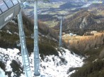 Archiv Foto Webcam Jenner - Blick ins Tal Gondelstation 15:00