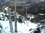 Archiv Foto Webcam Jenner - Blick ins Tal Gondelstation 08:00