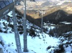 Archiv Foto Webcam Jenner - Blick ins Tal Gondelstation 10:00