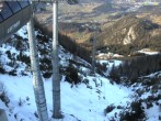 Archiv Foto Webcam Jenner - Blick ins Tal Gondelstation 12:00