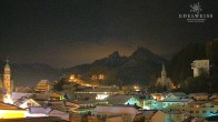 Archiv Foto Webcam Zentrum von Berchtesgaden 23:00