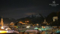 Archiv Foto Webcam Zentrum von Berchtesgaden 01:00