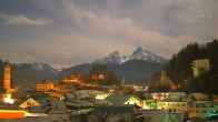 Archiv Foto Webcam Zentrum von Berchtesgaden 23:00