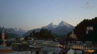 Archiv Foto Webcam Zentrum von Berchtesgaden 19:00