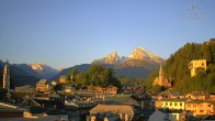 Archiv Foto Webcam Zentrum von Berchtesgaden 05:00