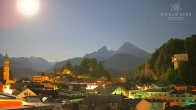 Archiv Foto Webcam Zentrum von Berchtesgaden 23:00