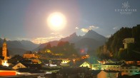Archiv Foto Webcam Zentrum von Berchtesgaden 01:00