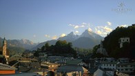 Archived image Webcam Berchtesgaden - City Centre 17:00