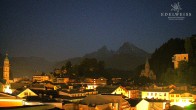 Archiv Foto Webcam Zentrum von Berchtesgaden 21:00