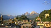 Archiv Foto Webcam Zentrum von Berchtesgaden 05:00