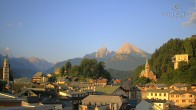 Archiv Foto Webcam Zentrum von Berchtesgaden 05:00
