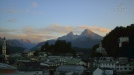 Archiv Foto Webcam Zentrum von Berchtesgaden 19:00
