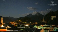 Archiv Foto Webcam Zentrum von Berchtesgaden 23:00