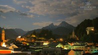Archiv Foto Webcam Zentrum von Berchtesgaden 01:00
