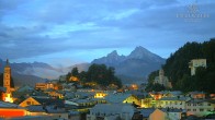 Archived image Webcam Berchtesgaden - City Centre 22:00