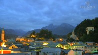 Archiv Foto Webcam Zentrum von Berchtesgaden 03:00