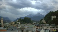 Archiv Foto Webcam Zentrum von Berchtesgaden 19:00