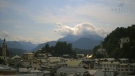 Archiv Foto Webcam Zentrum von Berchtesgaden 13:00