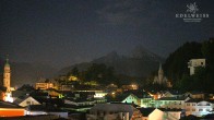Archiv Foto Webcam Zentrum von Berchtesgaden 23:00