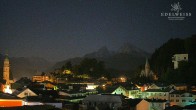 Archiv Foto Webcam Zentrum von Berchtesgaden 01:00