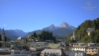 Archiv Foto Webcam Zentrum von Berchtesgaden 09:00