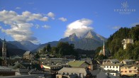 Archived image Webcam Berchtesgaden - City Centre 08:00