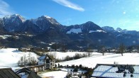 Archived image Berchtesgaden: Webcam Hotel Zechmeisterlehen 11:00