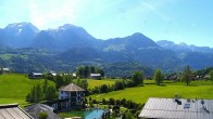 Archived image Berchtesgaden: Webcam Hotel Zechmeisterlehen 09:00