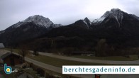 Archiv Foto Webcam Ramsau - Blick auf die Alpenstraße 13:00