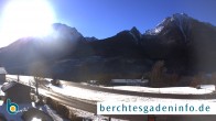 Archiv Foto Webcam Ramsau - Blick auf die Alpenstraße 09:00