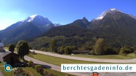 Archiv Foto Webcam Ramsau - Blick auf die Alpenstraße 09:00
