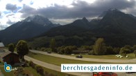 Archiv Foto Webcam Ramsau - Blick auf die Alpenstraße 09:00