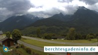 Archiv Foto Webcam Ramsau - Blick auf die Alpenstraße 13:00