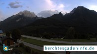 Archiv Foto Webcam Ramsau - Blick auf die Alpenstraße 19:00
