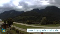 Archiv Foto Webcam Ramsau - Blick auf die Alpenstraße 13:00