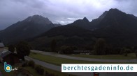 Archiv Foto Webcam Ramsau - Blick auf die Alpenstraße 19:00