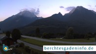 Archiv Foto Webcam Ramsau - Blick auf die Alpenstraße 04:00