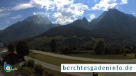 Archiv Foto Webcam Ramsau - Blick auf die Alpenstraße 13:00