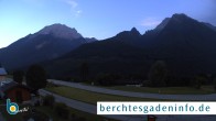 Archiv Foto Webcam Ramsau - Blick auf die Alpenstraße 19:00