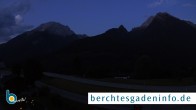 Archiv Foto Webcam Ramsau - Blick auf die Alpenstraße 22:00