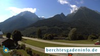 Archiv Foto Webcam Ramsau - Blick auf die Alpenstraße 09:00