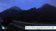 Archiv Foto Webcam Ramsau - Blick auf die Alpenstraße 03:00